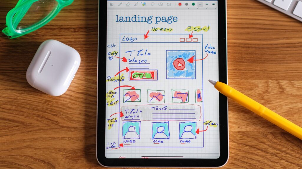 Close-Up Shot of an Ipad